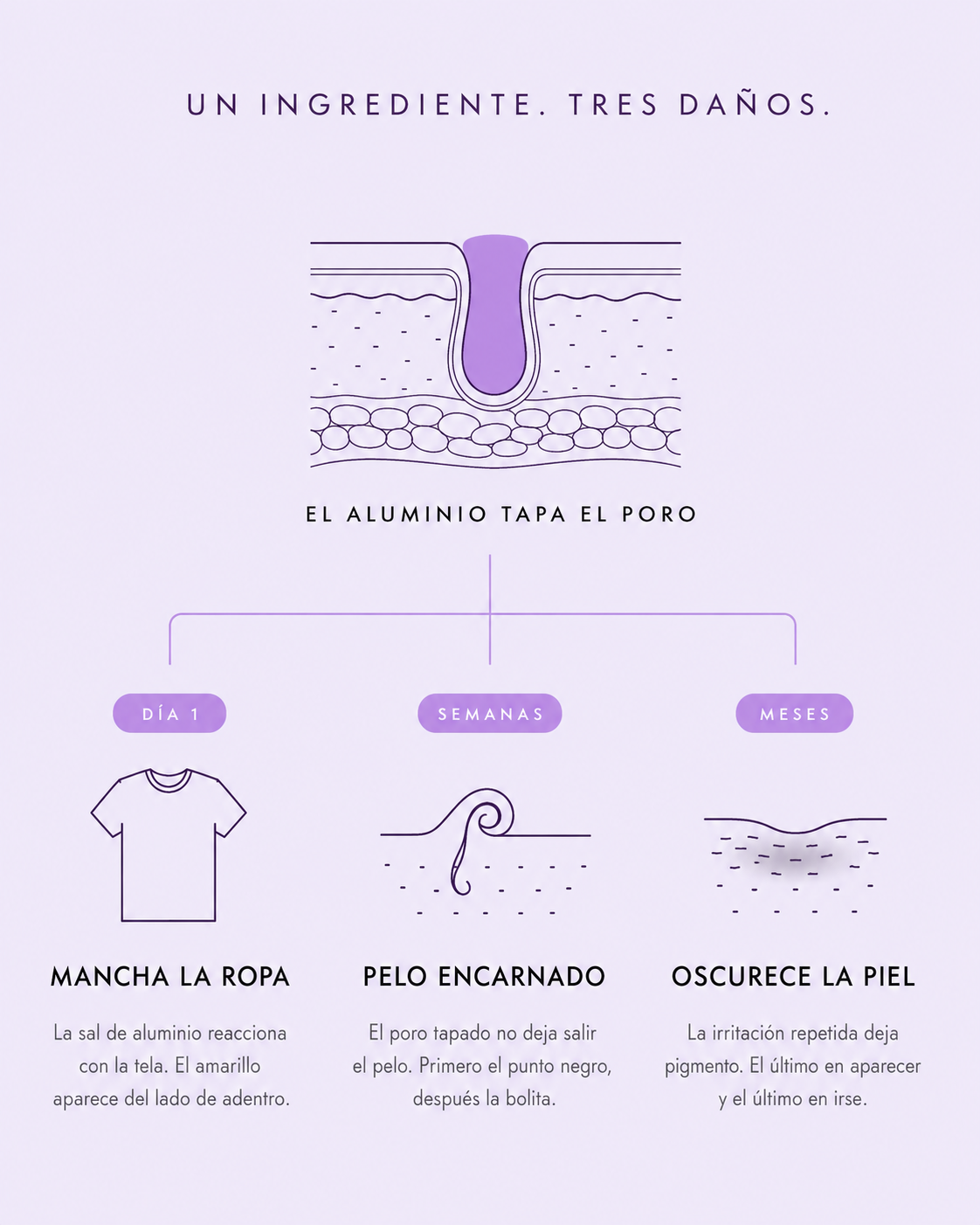 DeoCare™ — Desodorante corporal en crema sin aluminio